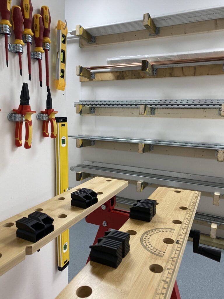 Practical training lab for Level 2 course