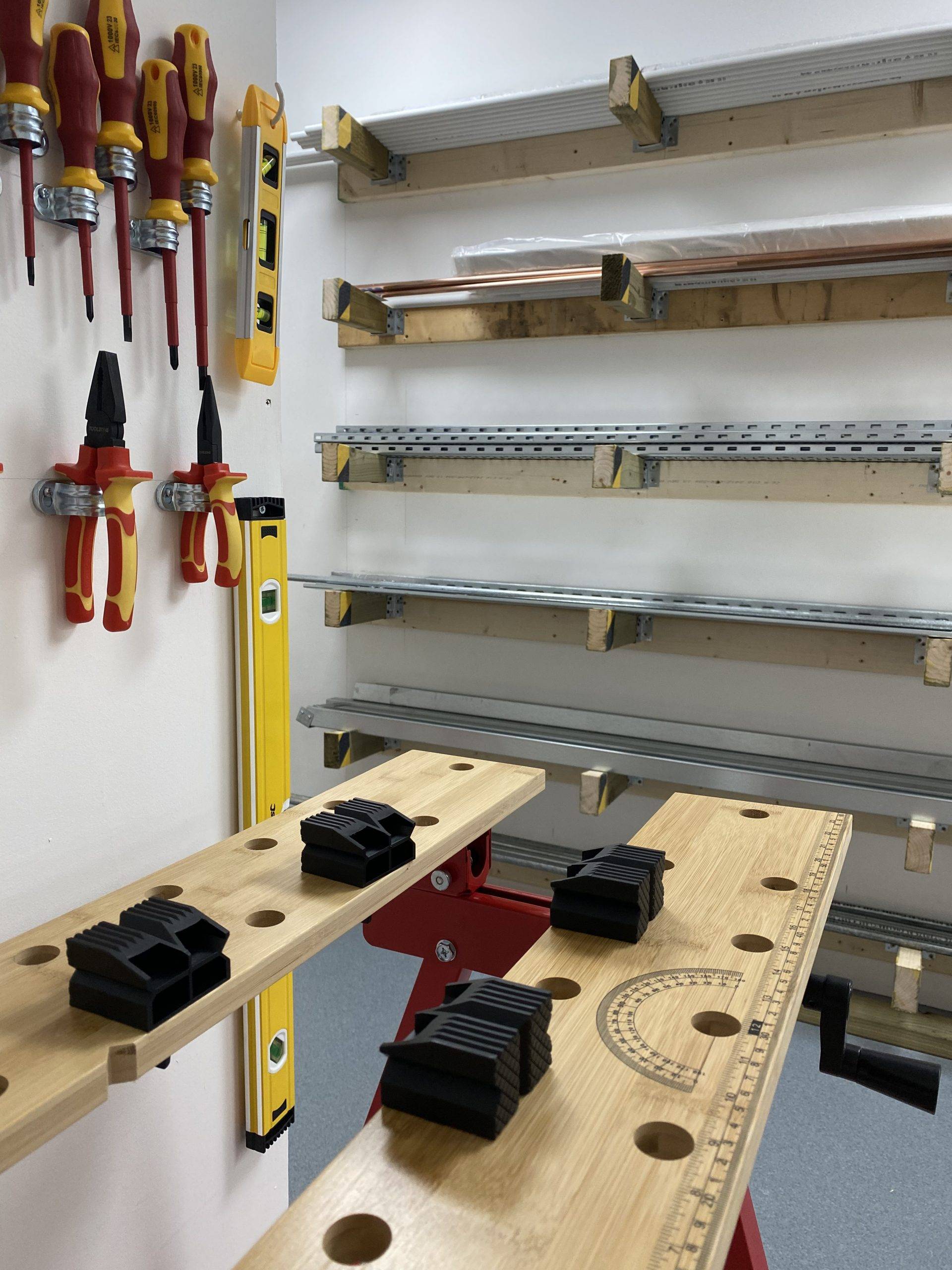 Practical training lab for Level 2 course
